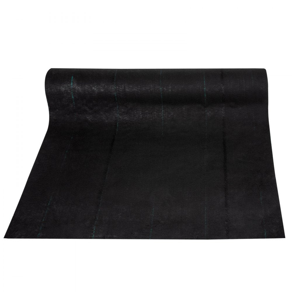 VEVOR Weed Barrier, 5.8oz Landscape Fabric, 4ft x 100ft Garden Ground Cover, Heavy Duty Woven Fabric w/ High Permeability, Superior Weed Control for Greenhouse, Garden, Pavers, Sidewalk, Flowerbed