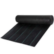 VEVOR Weed Barrier Landscape Fabric, 5 x 250 ft, 5 Oz Premium Woven Ground Cover Heavy Duty PP Material & Easy Setup, Single-Layer for Outdoor Garden, Lawn, Driveway, Black