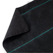 VEVOR Weed Barrier Landscape Fabric, 5 x 250 ft, 5 Oz Premium Woven Ground Cover Heavy Duty PP Material & Easy Setup, Single-Layer for Outdoor Garden, Lawn, Driveway, Black