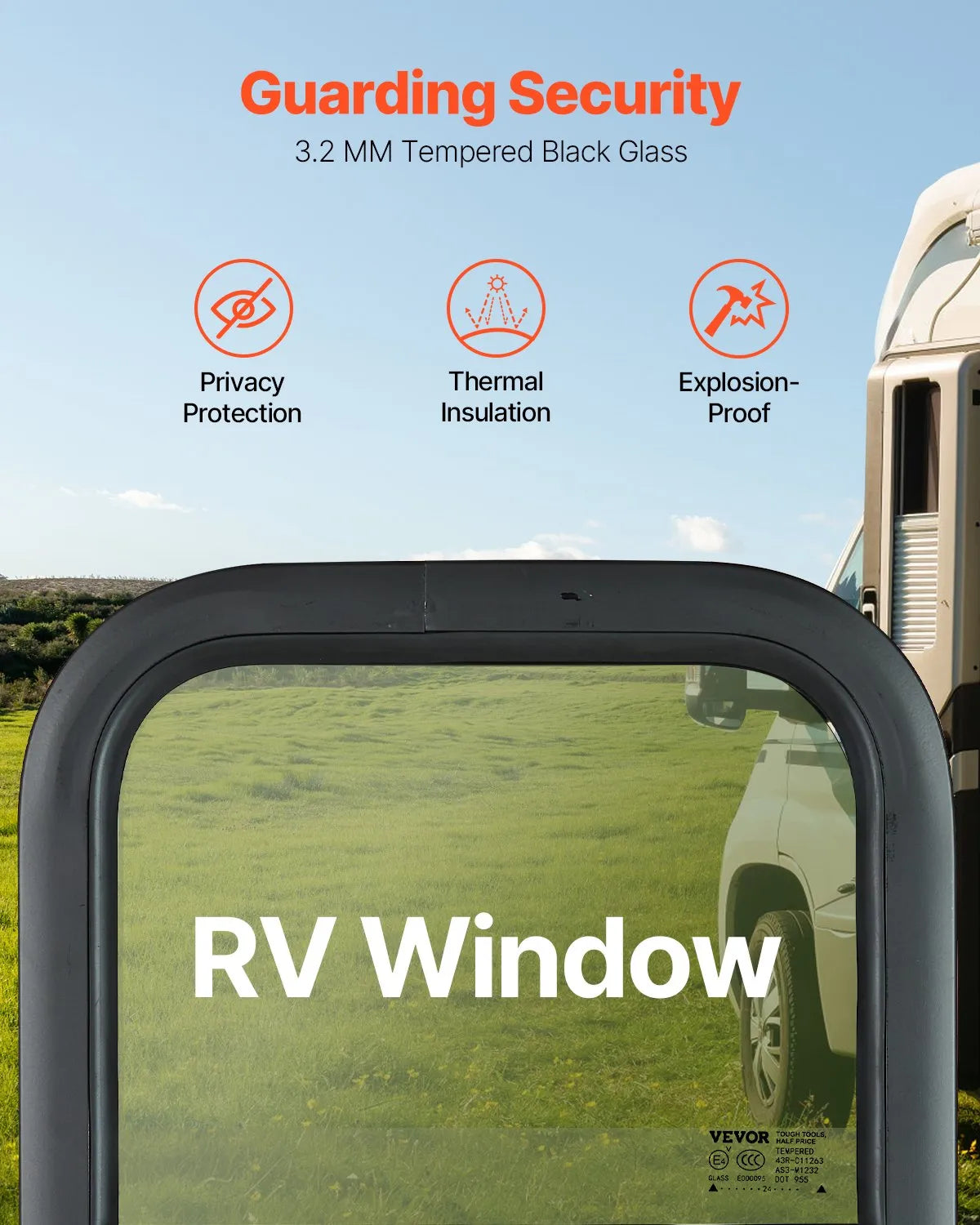 VEVOR Vertical RV Window 14