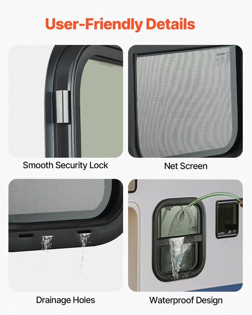VEVOR Vertical RV Window 14