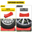 VEVOR Camper Leveler, 14 Pack, HDPE RV Leveling Blocks, Includes Two Curved Levelers, Four Chocks, Four Pads, Two Anti-Slip Mats, One Step & Carry Bag, Heavy Duty Leveler for Camper Up to 35,000 Lbs