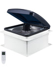 VEVOR RV Vent Roof Fan 14 inch 10-Speed Reversible with Remote Control