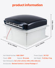 VEVOR RV Vent Roof Fan 14 inch Reversible with Rain Cover Power Top Lid