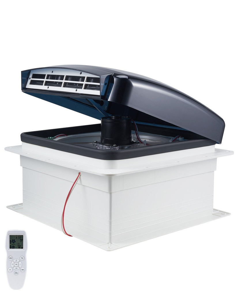 VEVOR RV Vent Roof Fan 14 inch Reversible with Rain Cover Power Top Lid