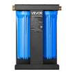 VEVOR RV Water Filter System 2-Cartridge with Basket for Campers Boats RVs Vans