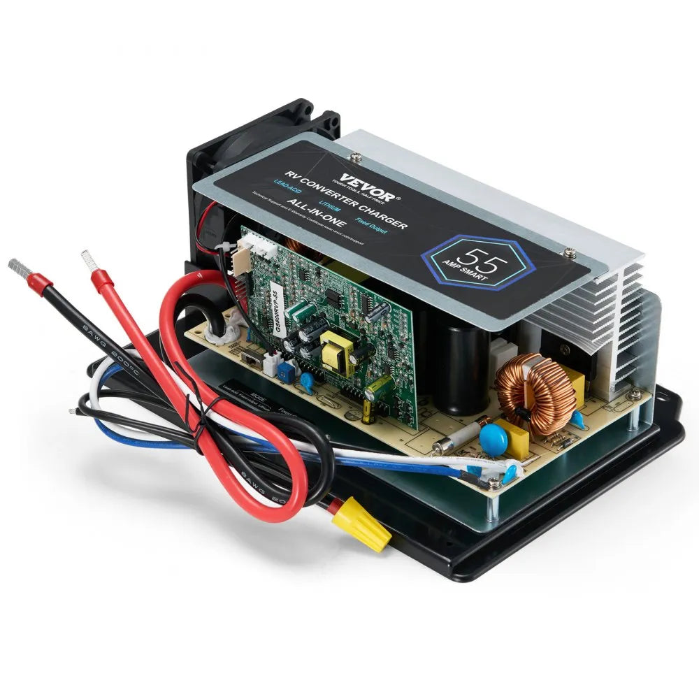 VEVOR WF-8955-AD-MBA Main Board Assembly 55 Amp RV Converter Replacement Unit