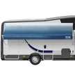 VEVOR RV Awning Fabric Replacement, 20'2