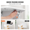 VEVOR Wall Mounted Folding Table, Wall Mount Drop Leaf Tables, Wooden Floating Desk for Dining, Laundry Room, Office, 23.6
