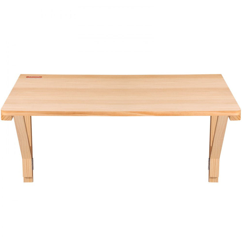VEVOR Wall Mounted Folding Table, Wall Mounted Drop Leaf Tables, Solid Wood Floating Desk for Dining, Laundry Room, Office, 31.5