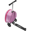 VEVOR Ride-on Luggage 20-inch Kids Scooter Suitcase with Flash Wheels Purple