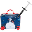 VEVOR Ride-on Luggage 18-inch Lightweight Kids Scooter Suitcase with Wheels