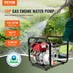 VEVOR Gasoline Engine Water Pump Gas Powered Water Transfer Pump 2