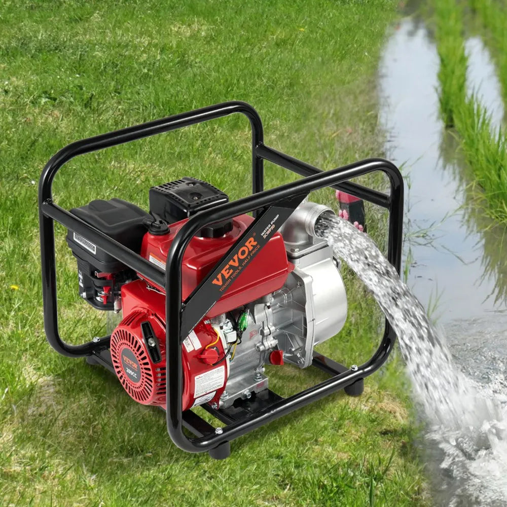 VEVOR Gasoline Engine Water Pump Gas Powered Water Transfer Pump 2