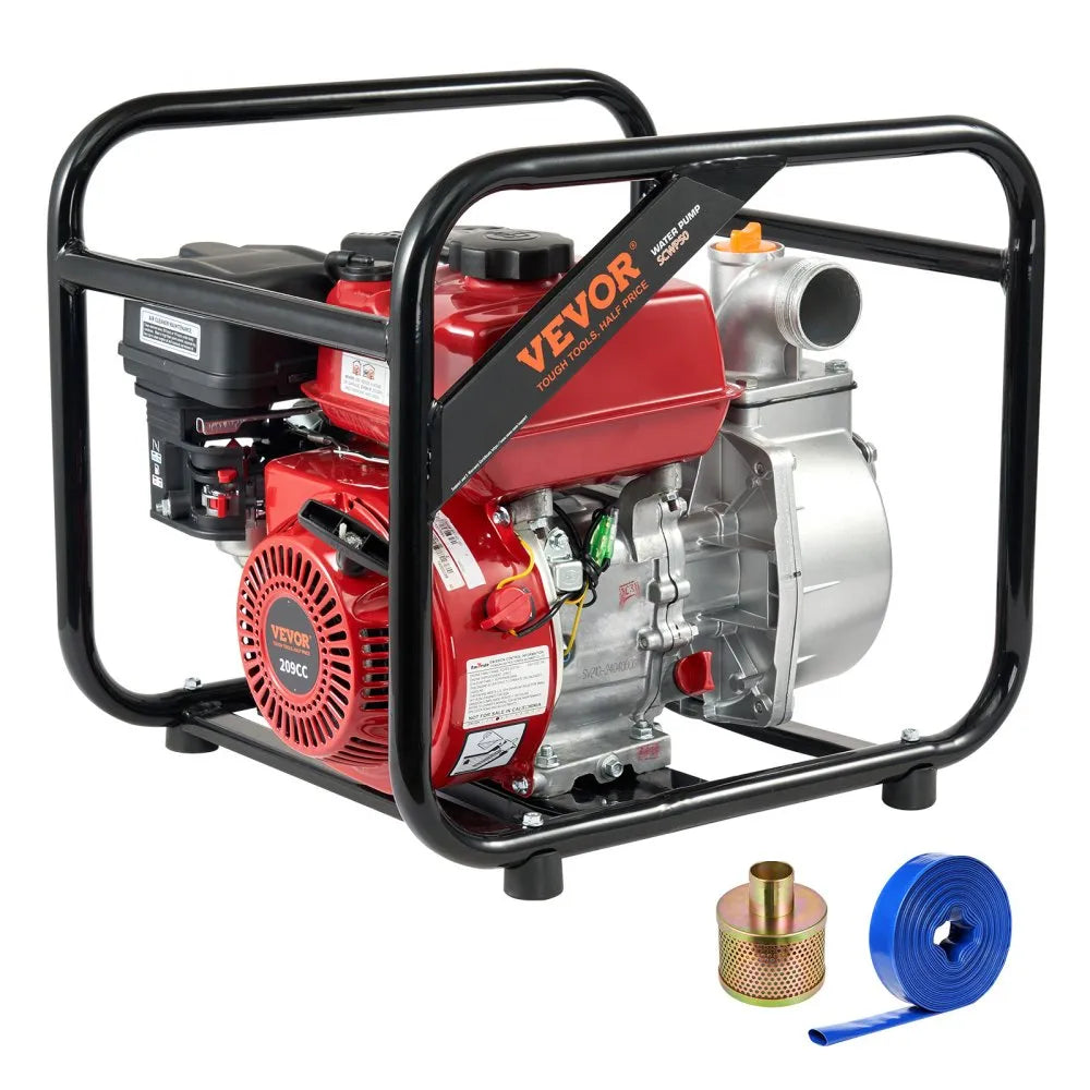 VEVOR Gasoline Engine Water Pump Gas Powered Water Transfer Pump 2