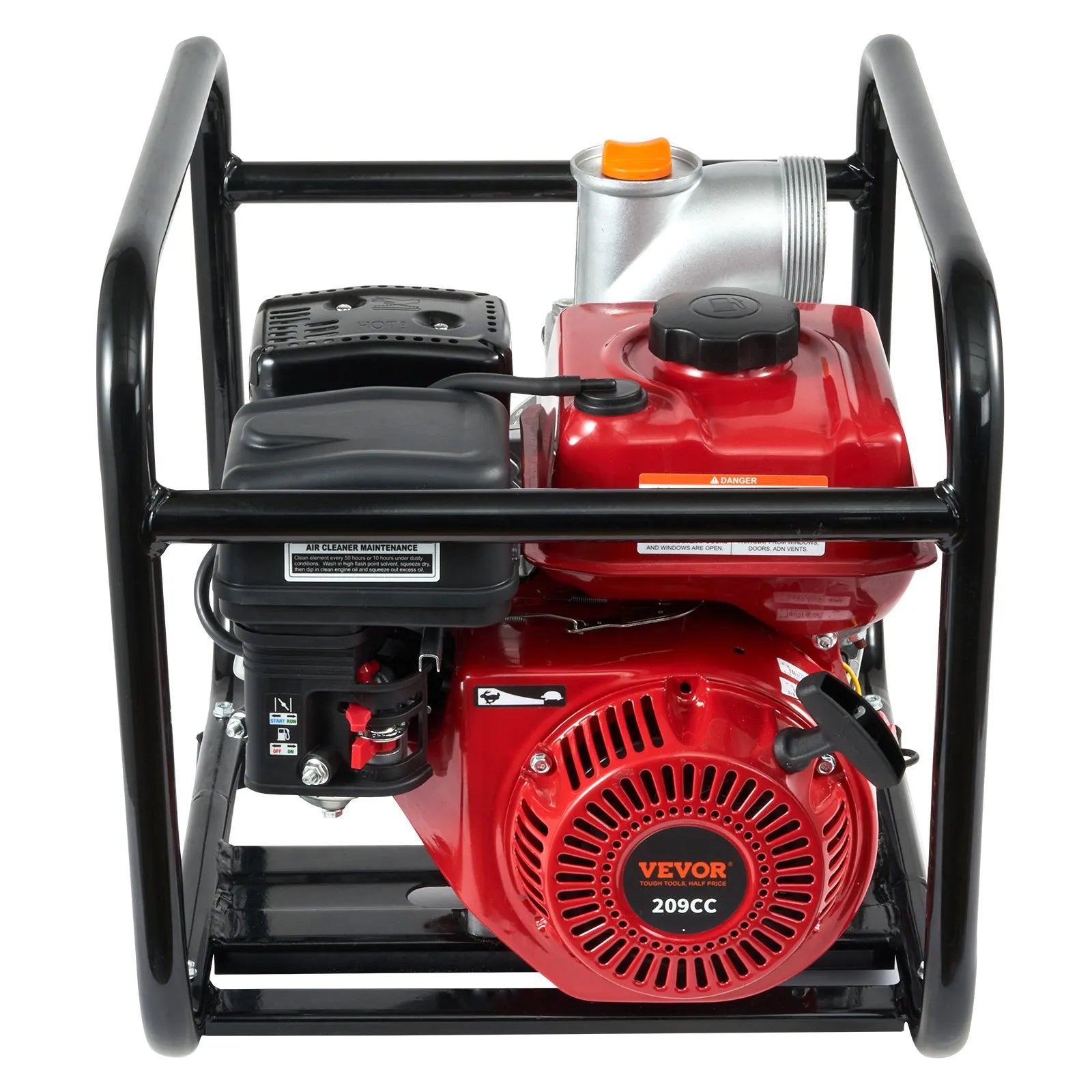 VEVOR Gasoline Engine Water Pump Gas Powered Water Transfer Pump 3