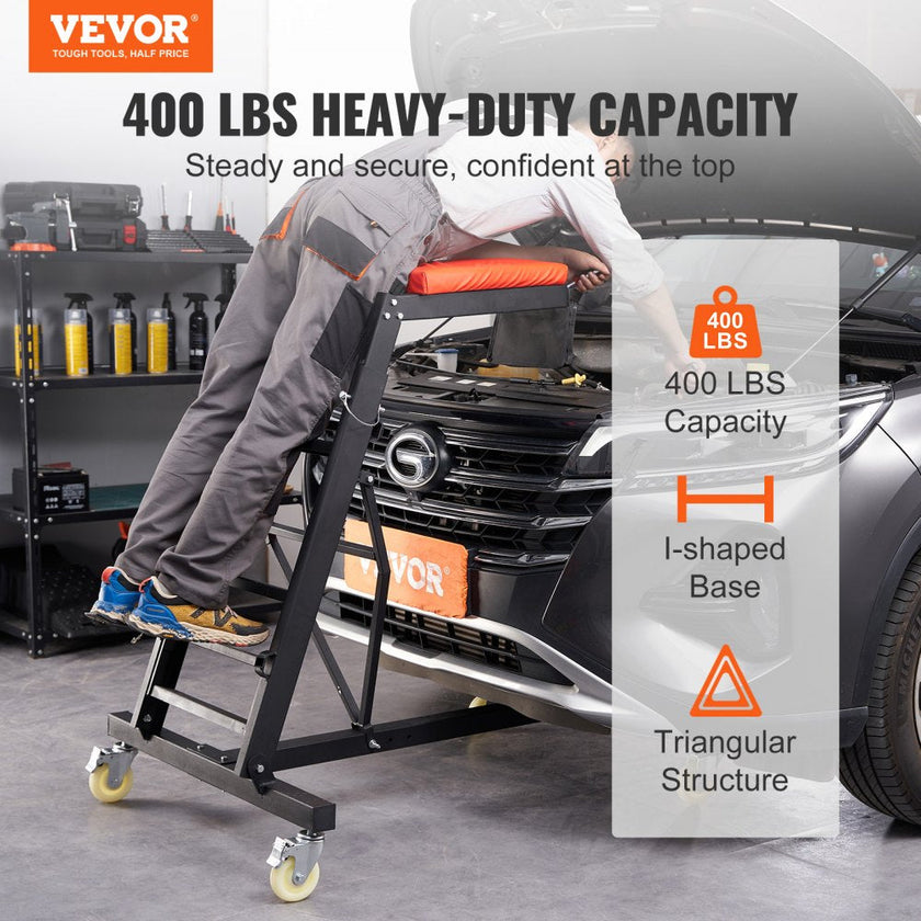 VEVOR Automotive Top Creeper, with Adjustable Height 49.6