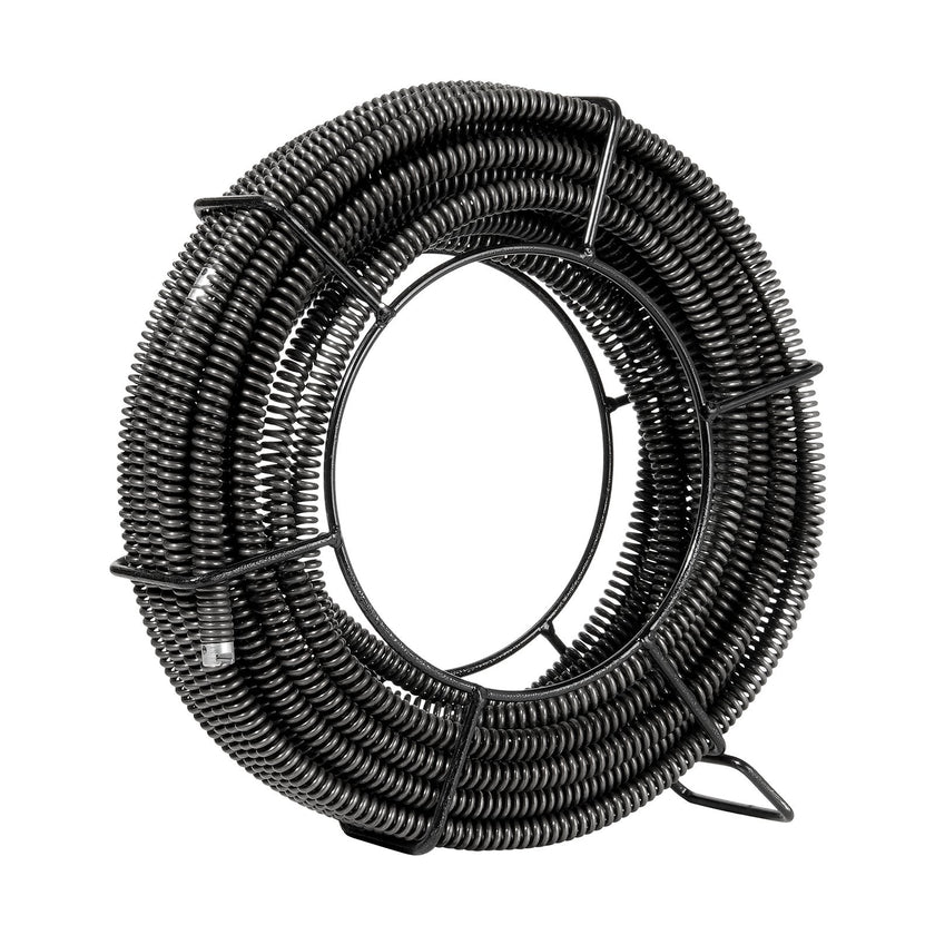 VEVOR Drain Cleaning Cable 66 FT x 5/8 Inch, Professional Sectional Drain Cleaner Cable with 7 Cutters for 0.8