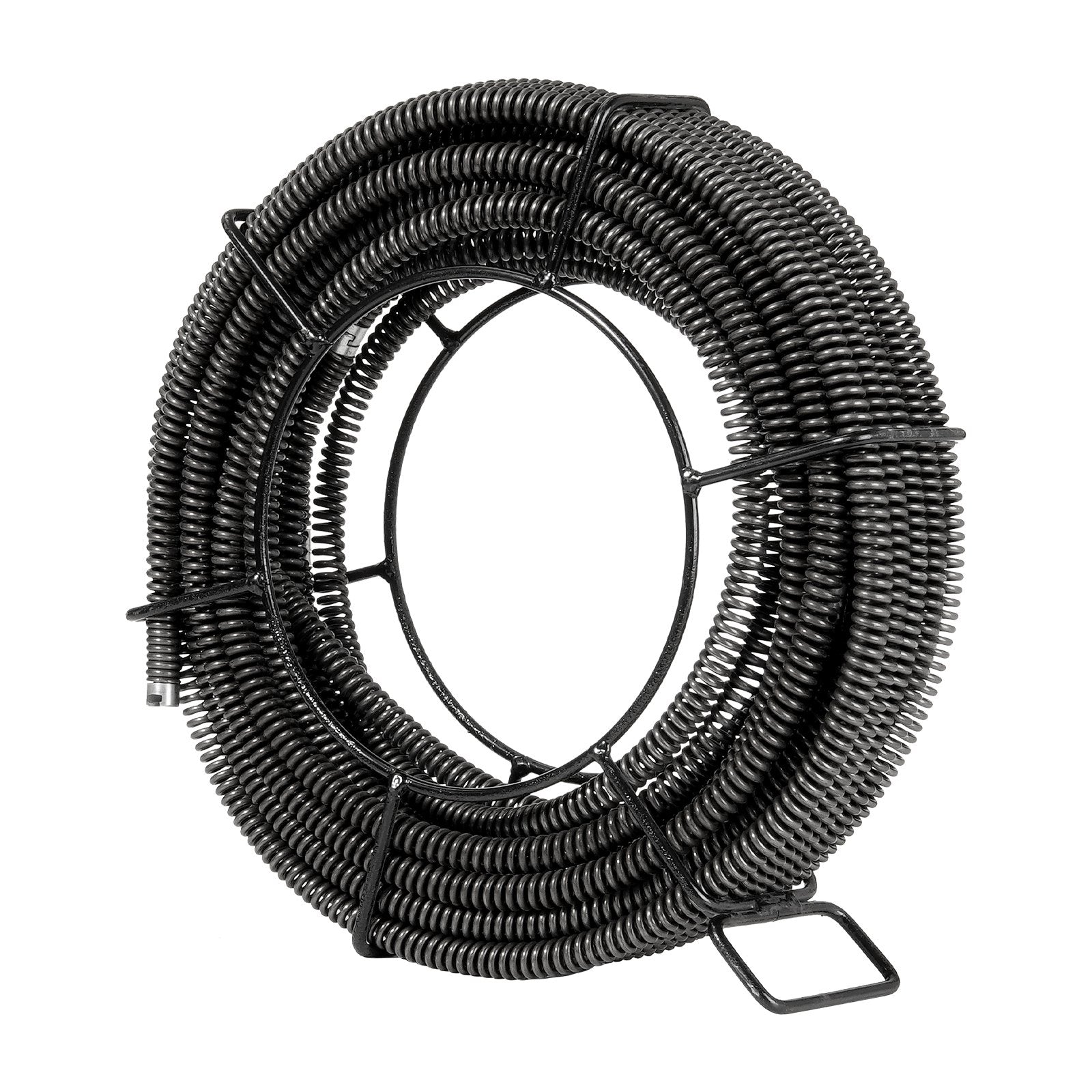 VEVOR Drain Cleaning Cable 66 FT x 5/8 Inch, Professional Sectional Drain Cleaner Cable with 7 Cutters for 0.8