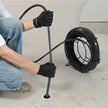 VEVOR Drain Cleaning Cable 66 FT x 5/8 Inch, Professional Sectional Drain Cleaner Cable with 7 Cutters for 0.8