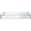 Fire Table Tempered Glass Wind Guard Fence 41.8