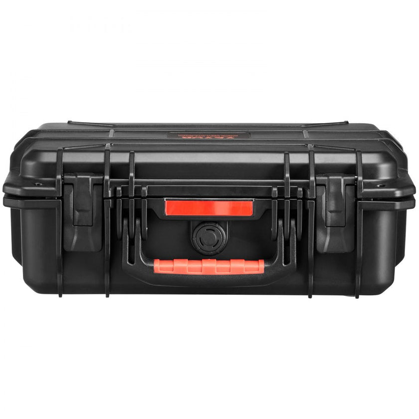 VEVOR 0.56 Cu.ft Weatherproof Hard Case with Handle Clips Padlock Holes PU Foam