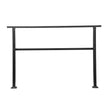 VEVOR Outdoor Handrails for 4-5 Step Stairs Black Square Tube Easy Install