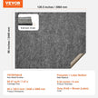 VEVOR Non Slip Rug Pad Gripper 8' x 10' Carpet Mat 0.24