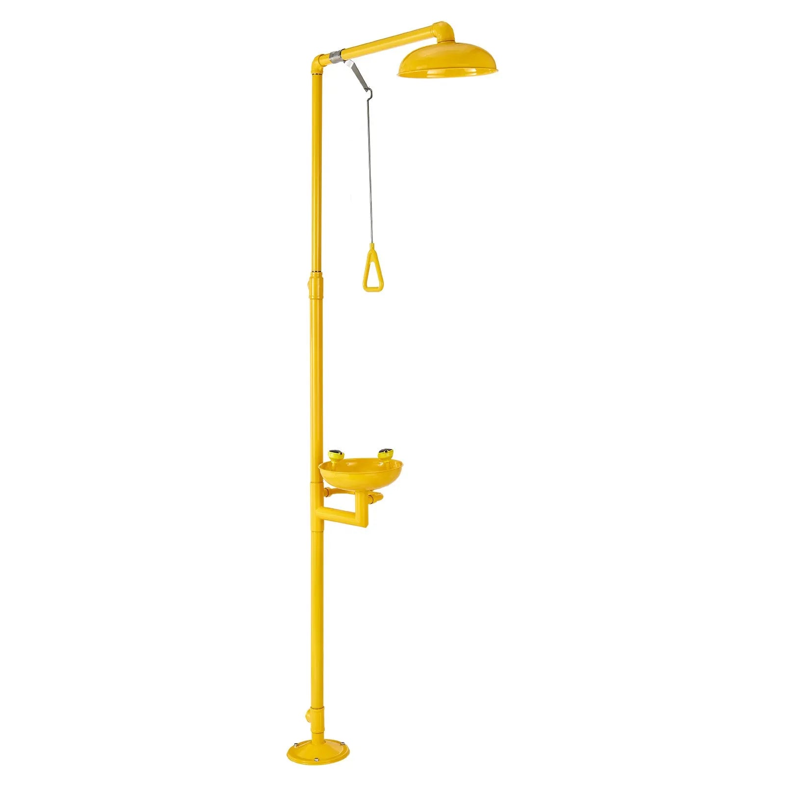 VEVOR Emergency Shower Eye Wash Station Combination OSHA-Approved Eyewash Unit