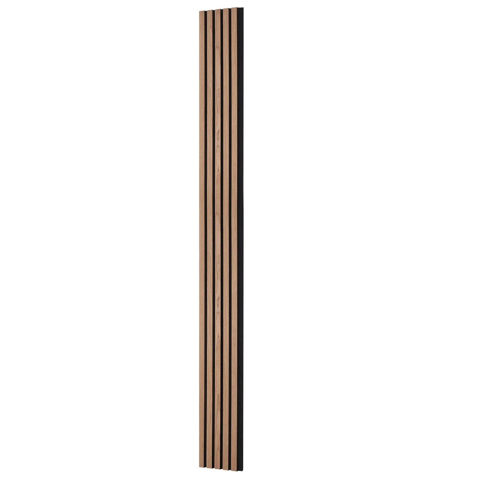 VEVOR Wood Slat Acoustic Panels 7.9 x 94.5 inch for Modern Wall Decor Walnut