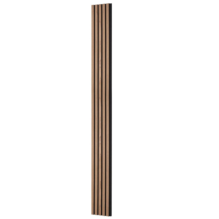 VEVOR Wood Slat Acoustic Panels 7.9 x 94.5 inch for Modern Wall Decor Walnut