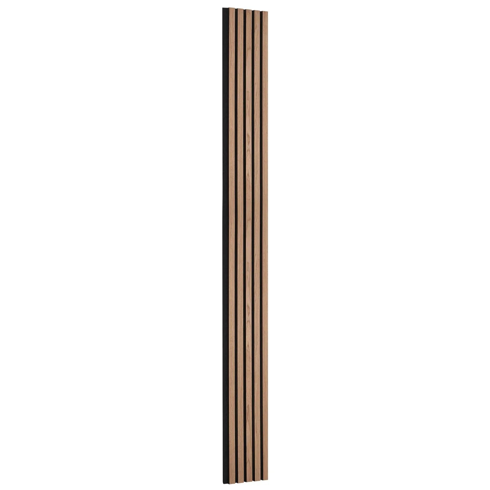 VEVOR Wood Slat Acoustic Panels 7.9 x 94.5 inch for Modern Wall Decor Walnut