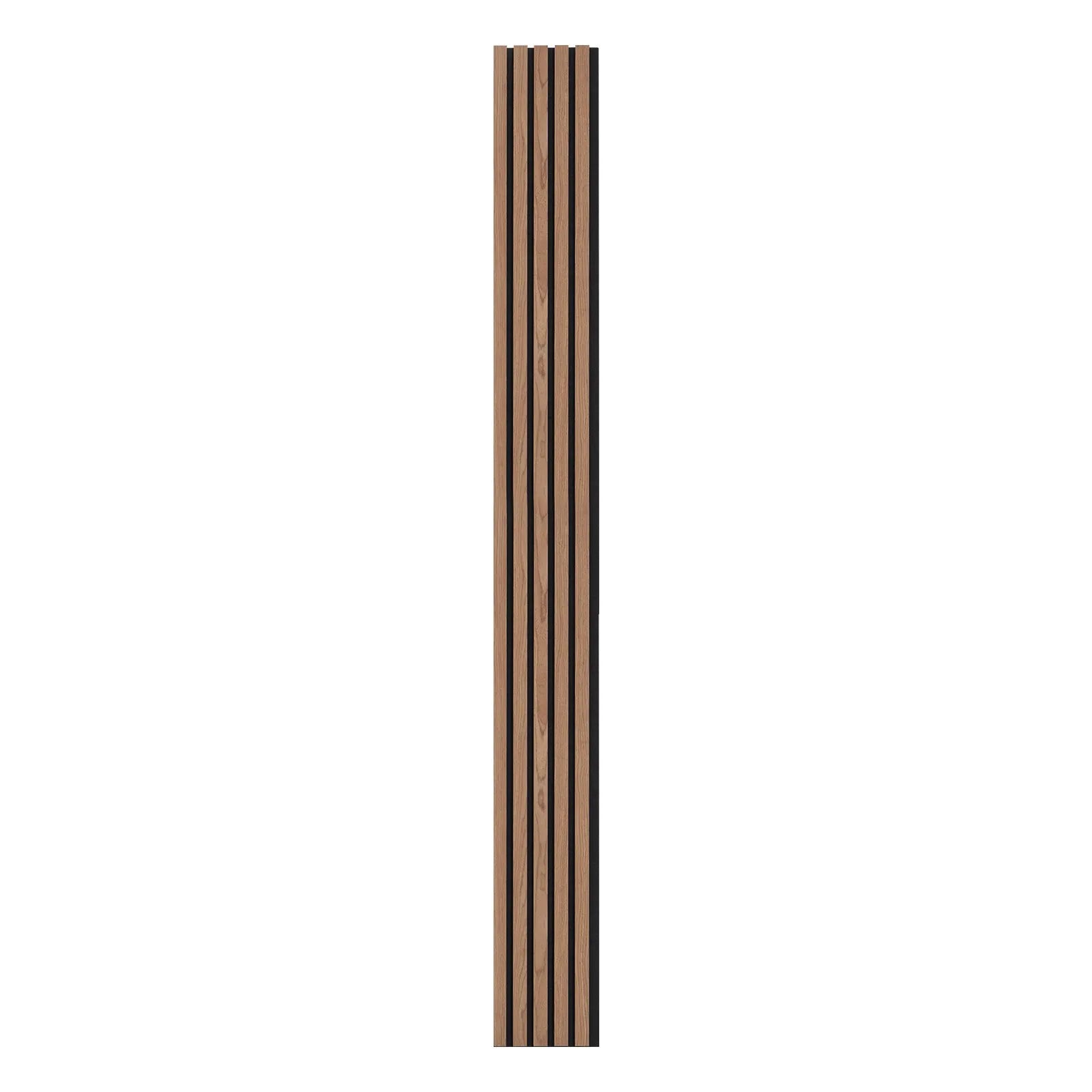 VEVOR Wood Slat Acoustic Panels 7.9 x 94.5 inch for Modern Wall Decor Walnut
