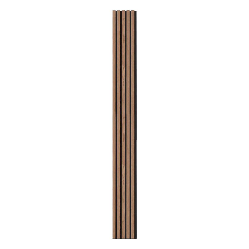 VEVOR Wood Slat Acoustic Panels 7.9 x 94.5 inch for Modern Wall Decor Walnut