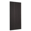 VEVOR Wood Slat Acoustic Panels 23.6 x 47.2 inch for Modern Wall Decor Black Oak