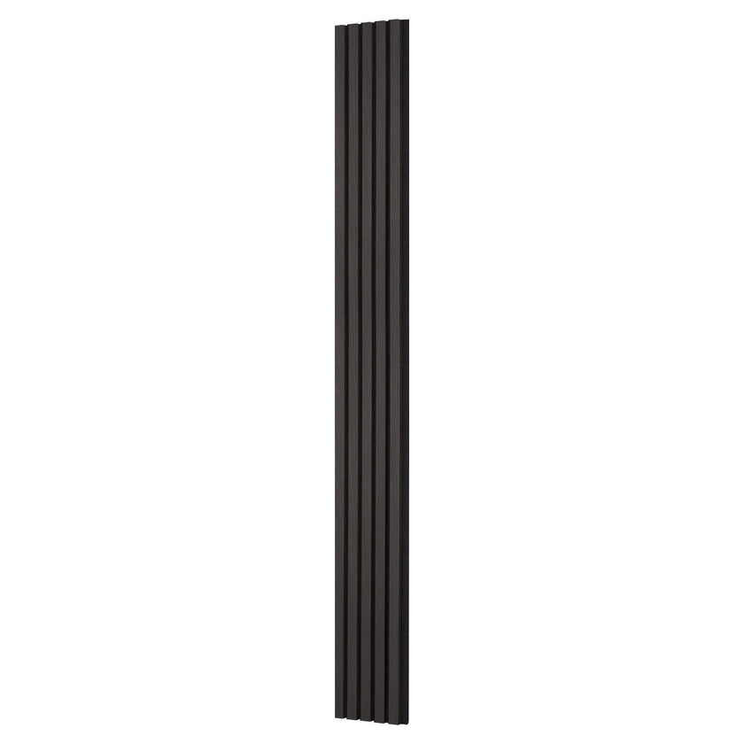 VEVOR Wood Slat Acoustic Panels 7.9 x 94.5 inch for Modern Wall Decor Black Oak