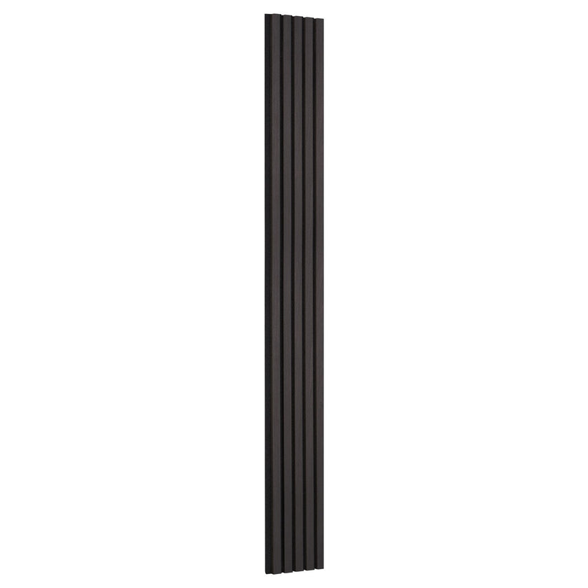 VEVOR Wood Slat Acoustic Panels 7.9 x 94.5 inch for Modern Wall Decor Black Oak