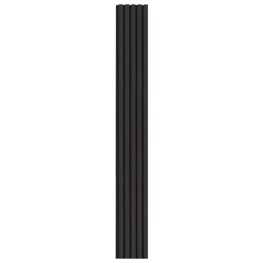 VEVOR Wood Slat Acoustic Panels 7.9 x 94.5 inch for Modern Wall Decor Black Oak