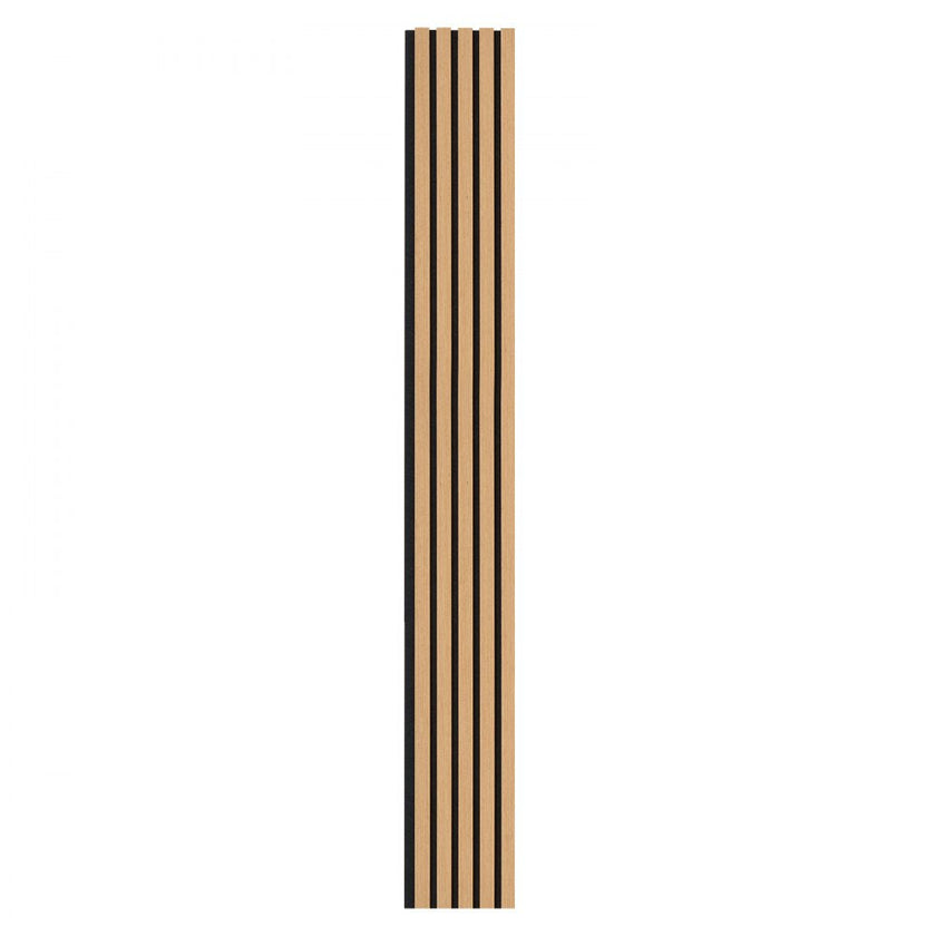 VEVOR Wood Slat Acoustic Panels 7.9 x 94.5 inch for Modern Wall Decor Light Oak