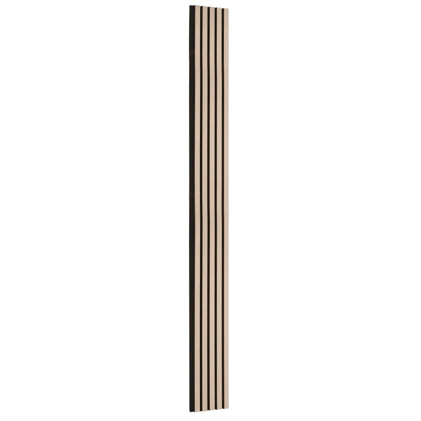 VEVOR Wood Slat Acoustic Panels 7.9 x 94.5 inch for Modern Wall Decor Silver Wood