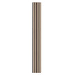 VEVOR Wood Slat Acoustic Panels 7.9 x 94.5 inch for Modern Wall Decor Silver Wood