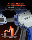 VEVOR Bar Clamps for Woodworking 2-Pack 24 inch One-Handed Clamp/Spreader 340lbs