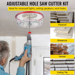 VEVOR Adjustable Hole Saw Cutter Kit, 1-5/8\