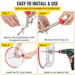 VEVOR Adjustable Hole Saw Cutter Kit, 1-5/8\