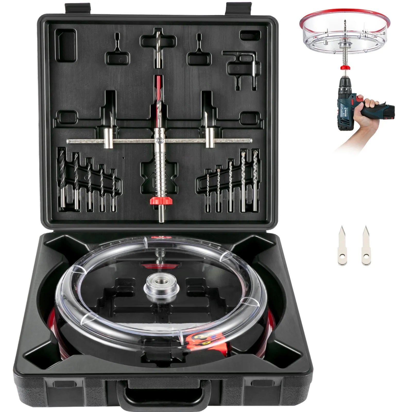 VEVOR Adjustable Hole Saw Cutter Kit, 1-5/8\
