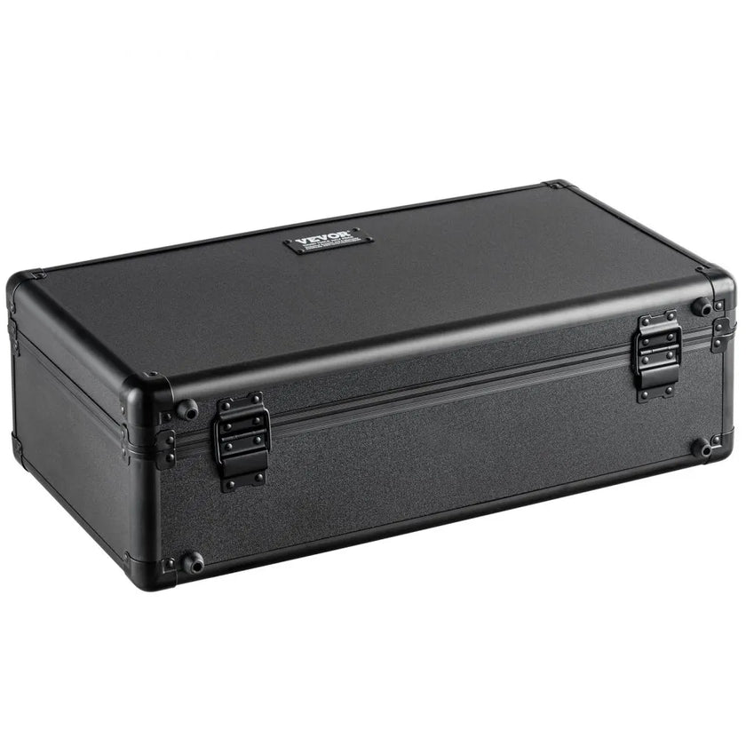 VEVOR Graded Card Storage Box, 5 Slots, Graded Sports Cards Holder Carrying Case with Coded Lock Foam Dividers, for 162 PSA Graded Cards 115 BGS Cards 130 SGC Cards 585 Top Loaders or 999+ Loose Cards