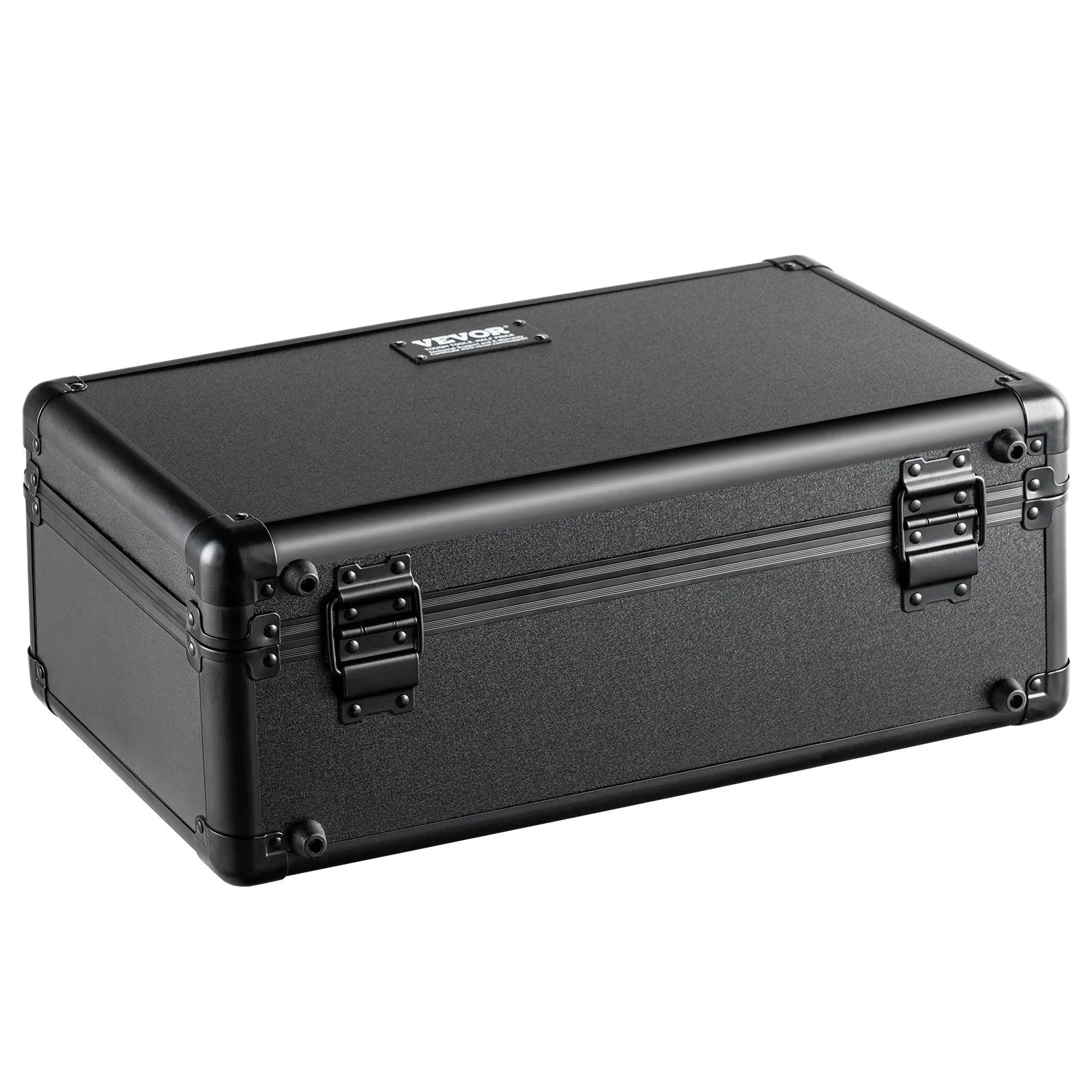 VEVOR Graded Card Storage Box, 4 Slots, Graded Sports Cards Holder Carrying Case with Key Lock Foam Dividers, for 108 PSA Graded Cards 76 BGS Cards 84 SGC Cards 388 Top Loaders or 999+ Loose Cards