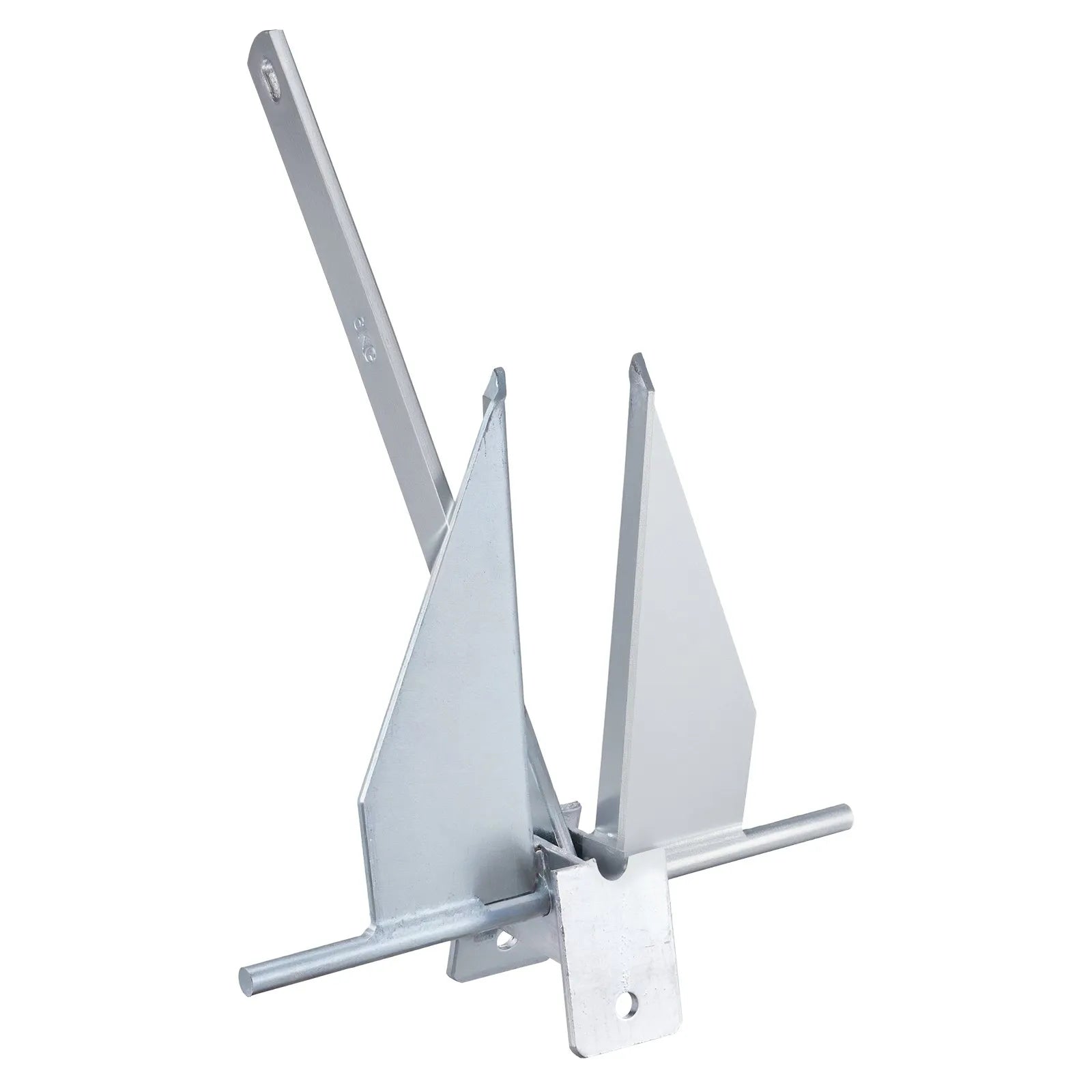 VEVOR Anchor Kit, 13 LBS Hot-Dipped Galvanized Steel Anchor with 7.9' Chain, 101' Rope and Two 0.4