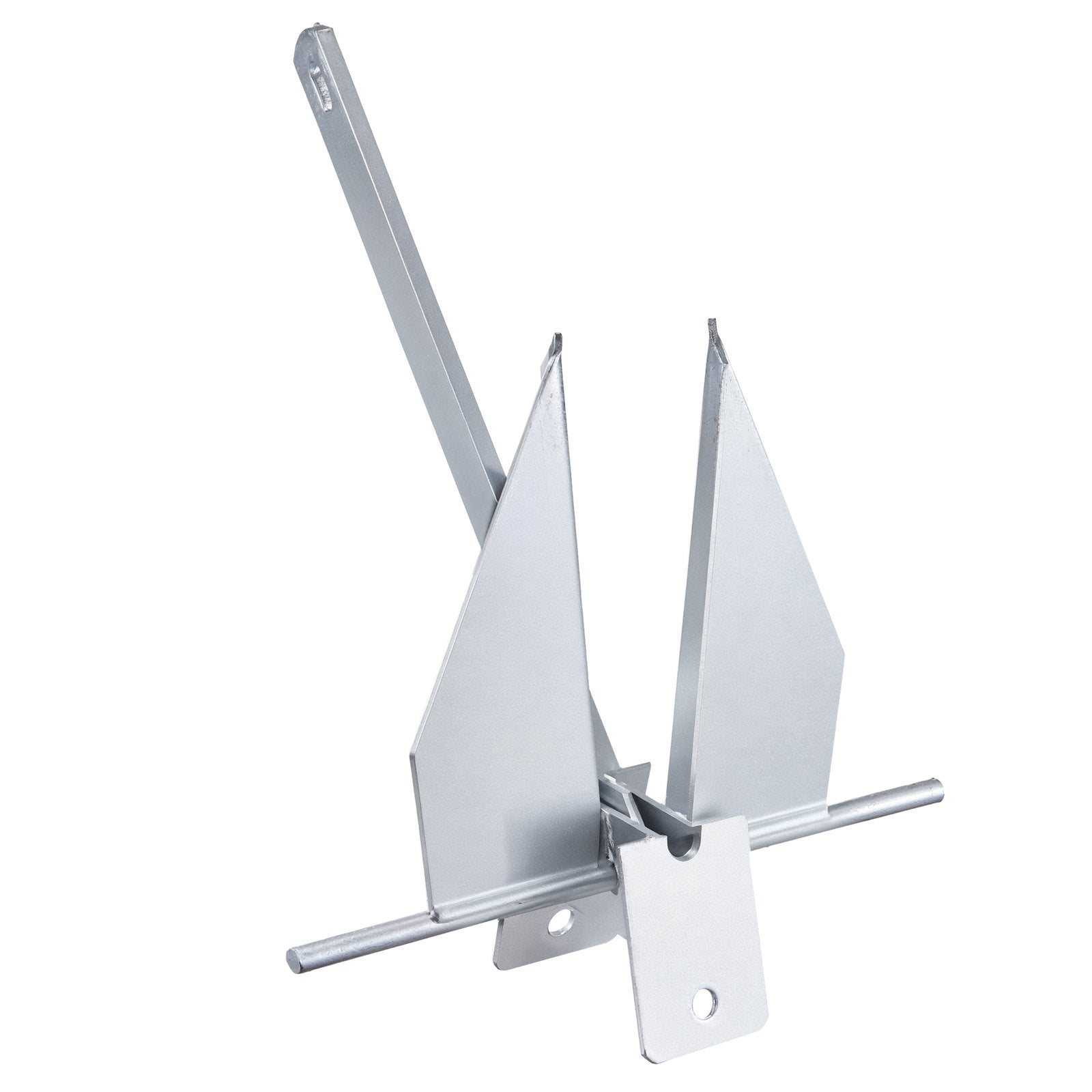 VEVOR Anchor Kit, 8.5 LBS Hot-Dipped Galvanized Steel Anchor with 7.9' Chain, 75' Rope and Two 0.4