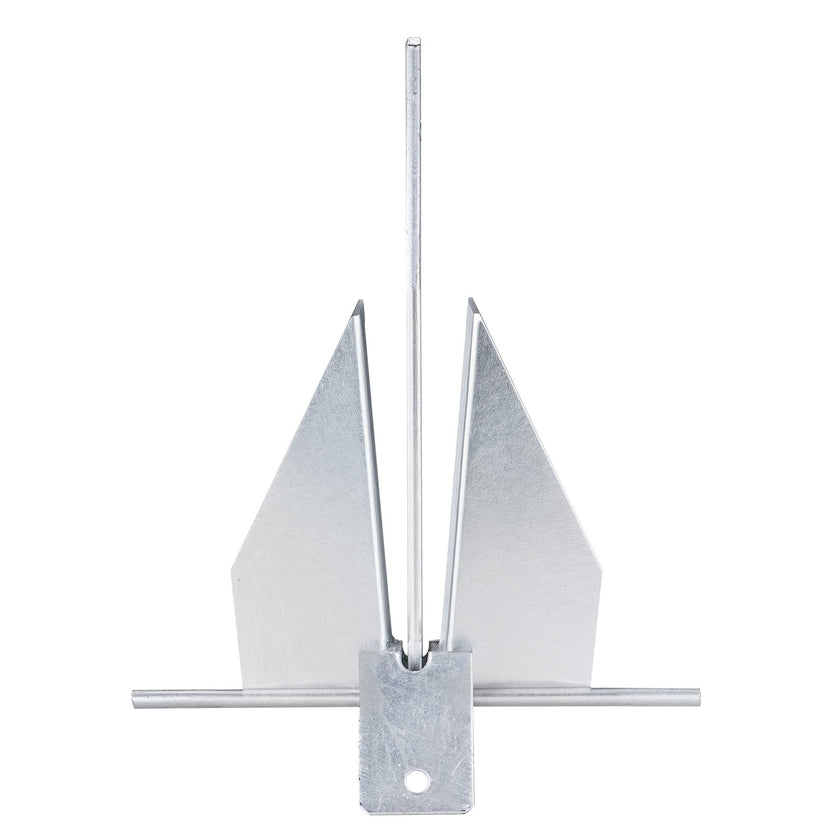 VEVOR Anchor Kit, 8.5 LBS Hot-Dipped Galvanized Steel Anchor with 7.9' Chain, 75' Rope and Two 0.4